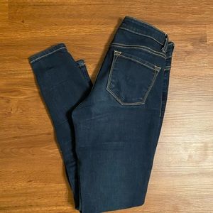 KanCan dark wash skinnies